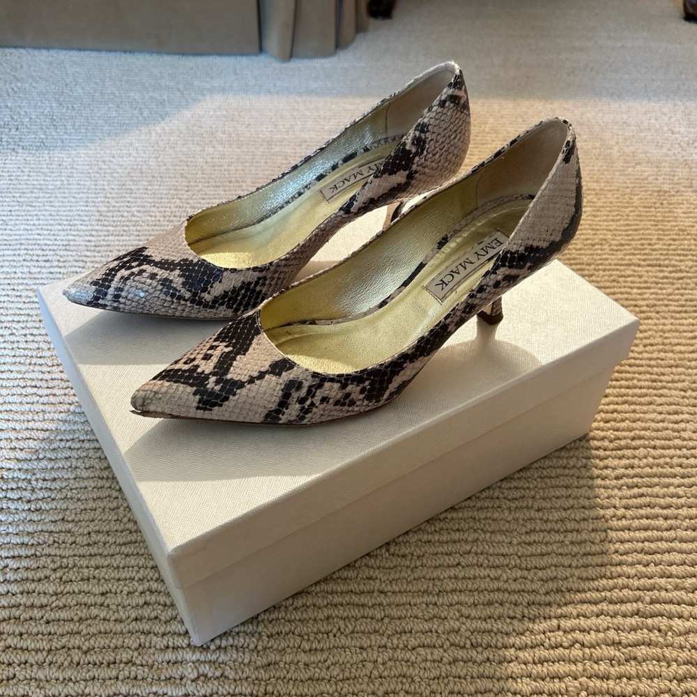 Anita Snake Print Women's Heels